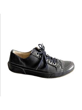 SEMLER SELECT Germany Blue Leather Lace Up Casual Sneaker Walking Shoes 6.5